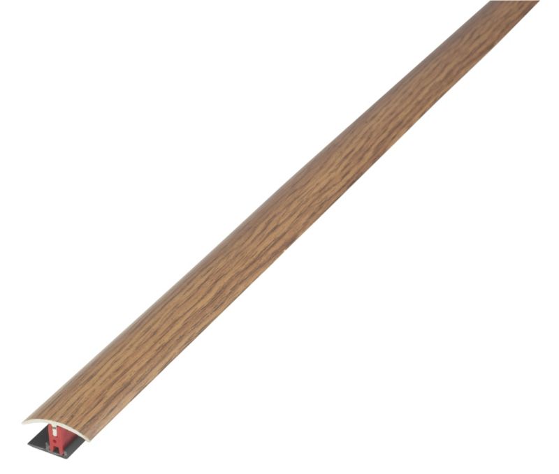 Stikatak Floor Pro PVC Floor Threshold Dark Oak Effect