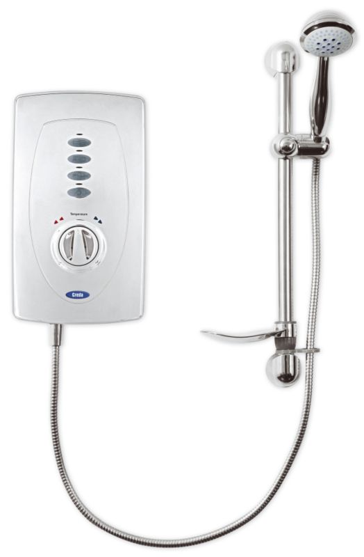 Creda Slimline Electric Shower 8.5kW Chrome