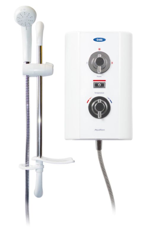 Aqua Wave 8.5kw Electric Shower White