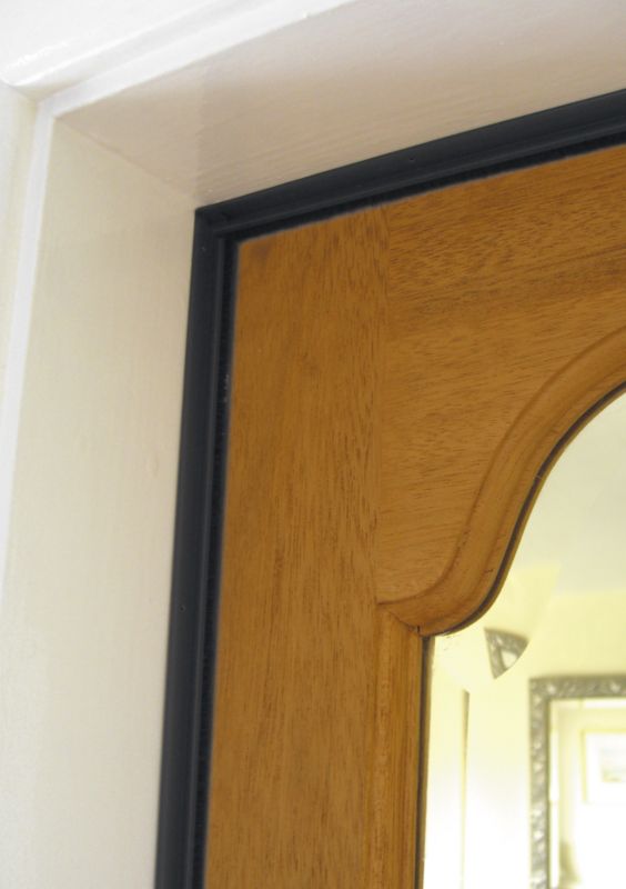 Stormguard Brush Around Door Seal Brown