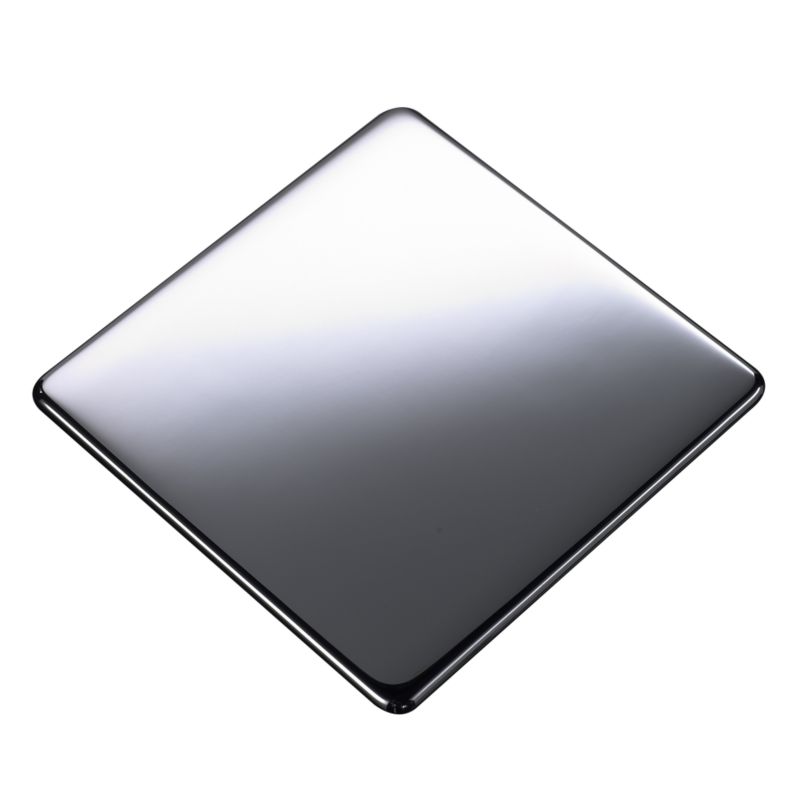 Crabtree Platinum Single 1 Gang Blanking Plate Chrome Plated