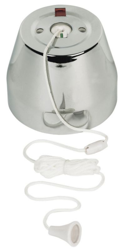 Crabtree 50A Chrome Pull Switch