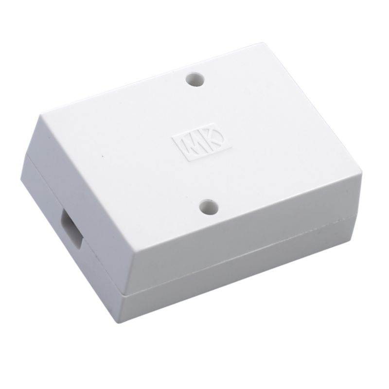 MK 3 Terminal Junction Box White 30A