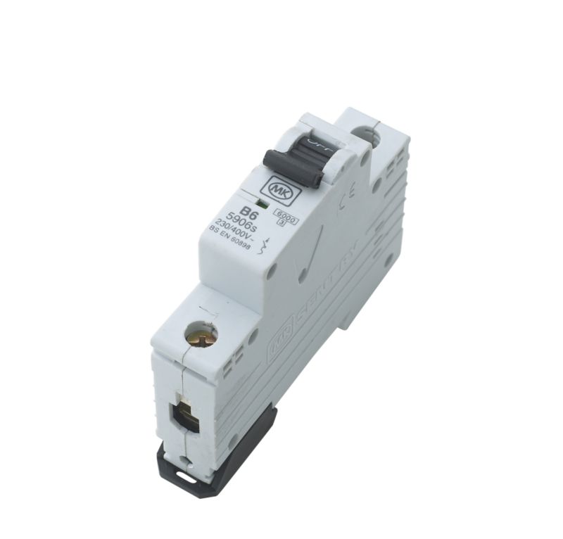 Mk Minature Circuit Breaker Grey 6 Amp