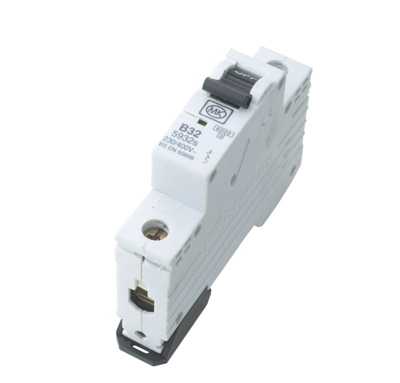 Mk Minature Circuit Breaker Grey 32 Amp