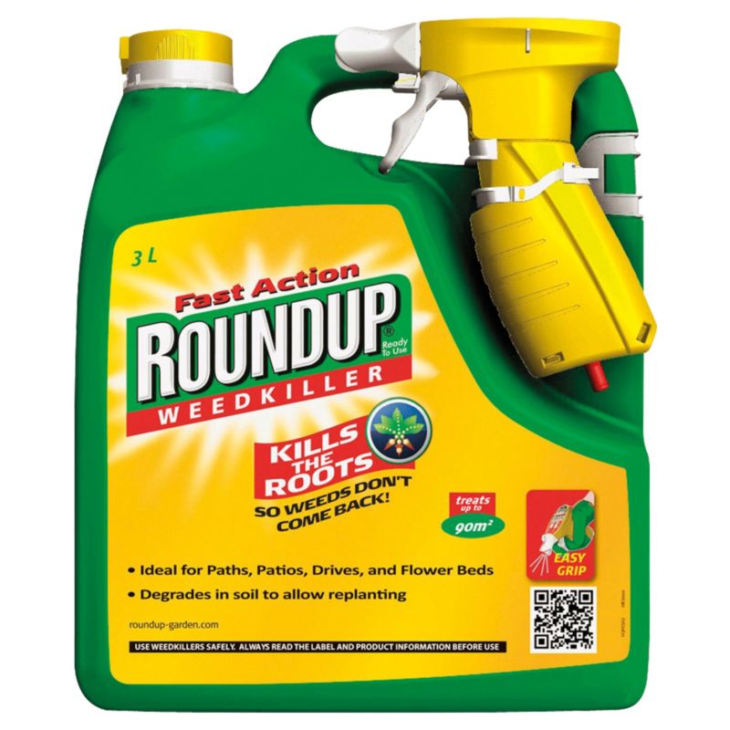 Roundup Fast Action Ready To Use Weedkiller 3000ml