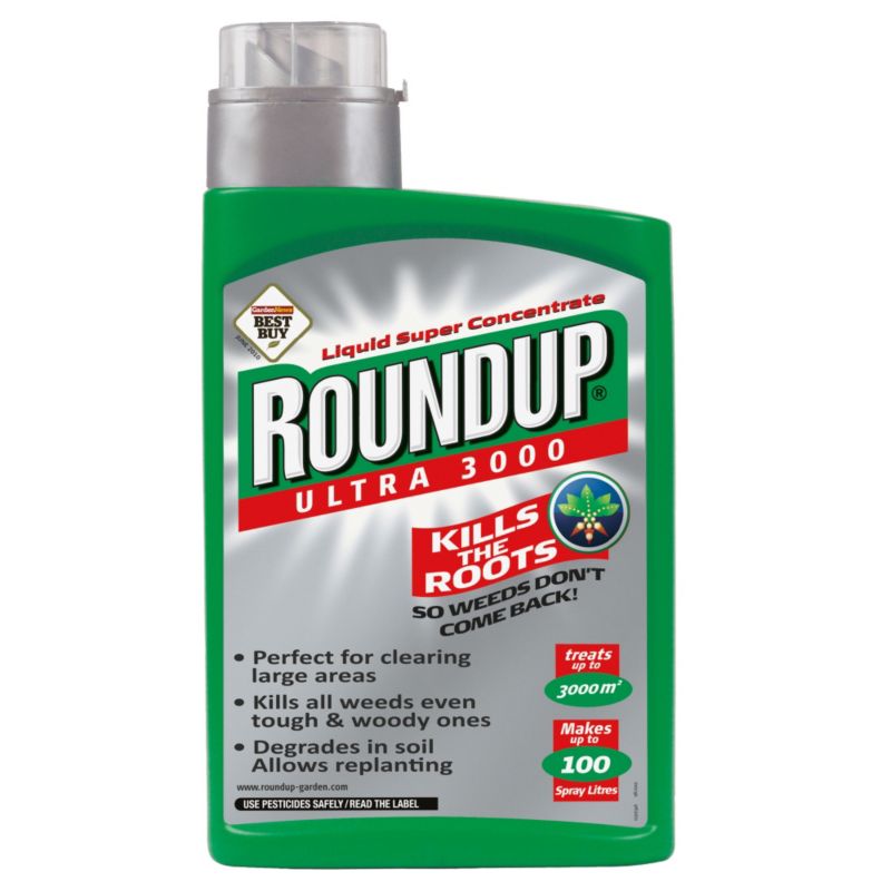 Roundup Ultra 3000 Liquid Concentrate 1000ml