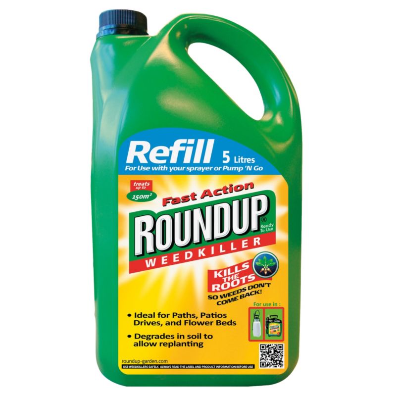 Roundup Weedkiller Pump 39n39 Go Refill 5L