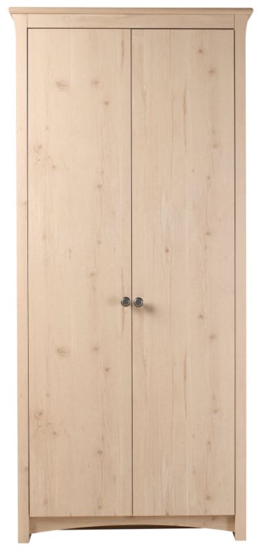 york 2 Door Wardrobe Oyster (H)1878 x (W) 860 x