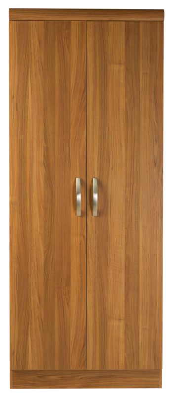 chester 2 Door Wardrobe Walnut Style (H)1873 x