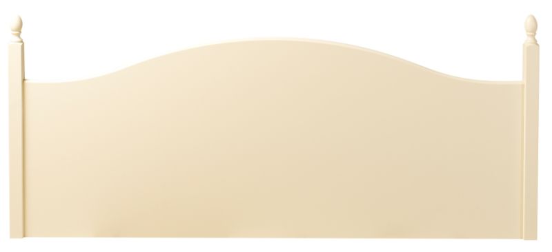 harrogate Double Headboard Cream (H)587 x