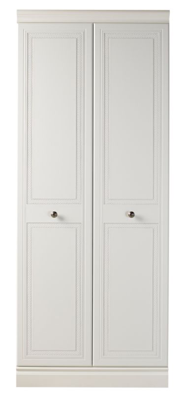 harrogate 2 Door Wardrobe White (H)1873 x (W)760