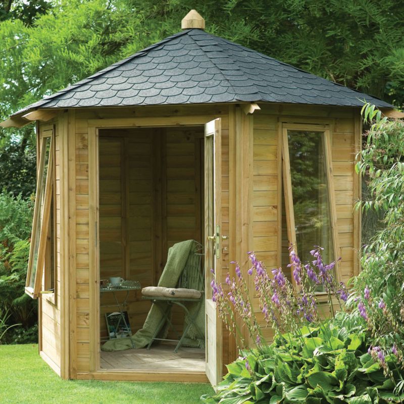 Caversham Summerhouse With Assembly (W) 2.7 x (D) 2.4m