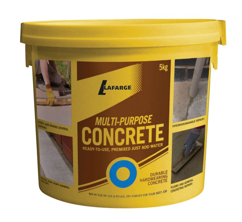 Lafarge Multipurpose Concrete 5Kg Tub