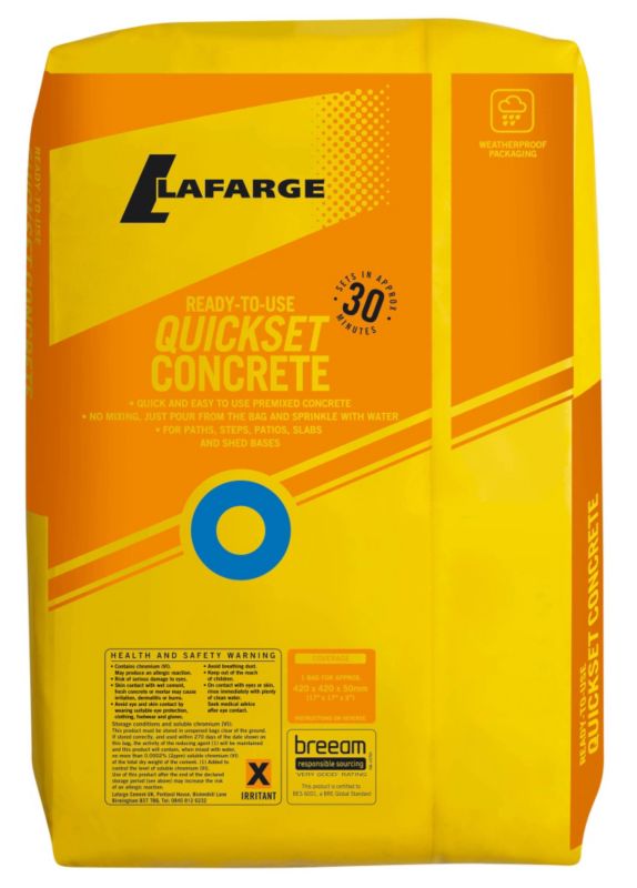 Lafarge Quick Set Concrete Large