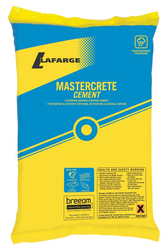 Blue Circle Mastercrete Cement 5kg | Departments | DIY at B&Q
