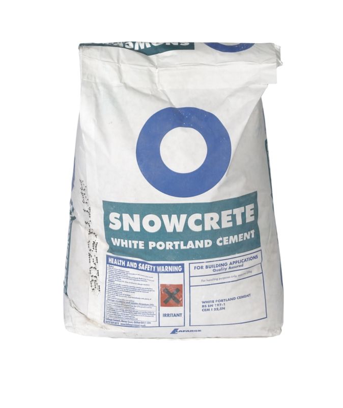 Blue Circle Snowcrete White 25kg
