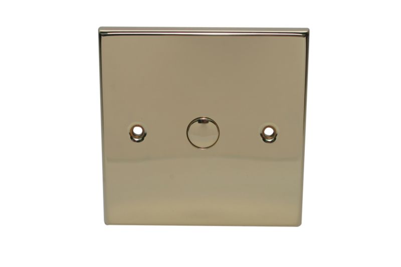 Volex Dimmer Single Touch Victorian Style Brass Effect