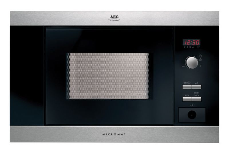 Aeg Built-In Microwave Oven 800W Stainless Steel Mc1761Em - Product image.
