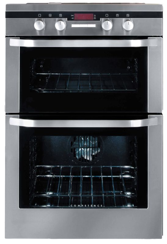AEG Eye Level Electric Double Oven Stainless Steel D21005M