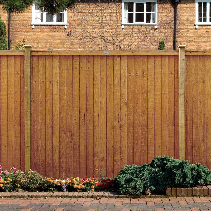 Closeboard 3 x H15m Panels 4 x H21m Posts