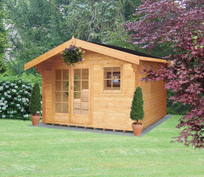 Thetford Cabin Including Assembly (H) 2.7 x (W) 3.59 x (D) 3.59m