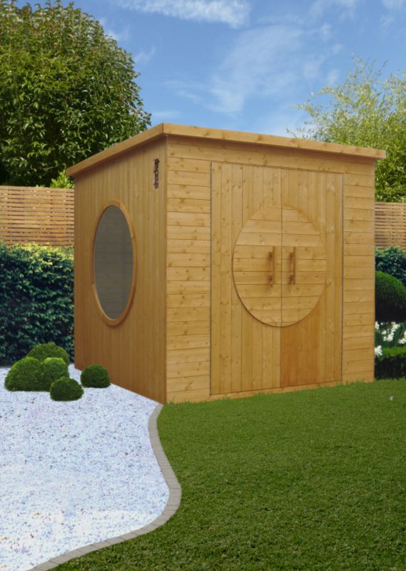 Shires Shack Up Porthole Inc Assembly Honey Brown