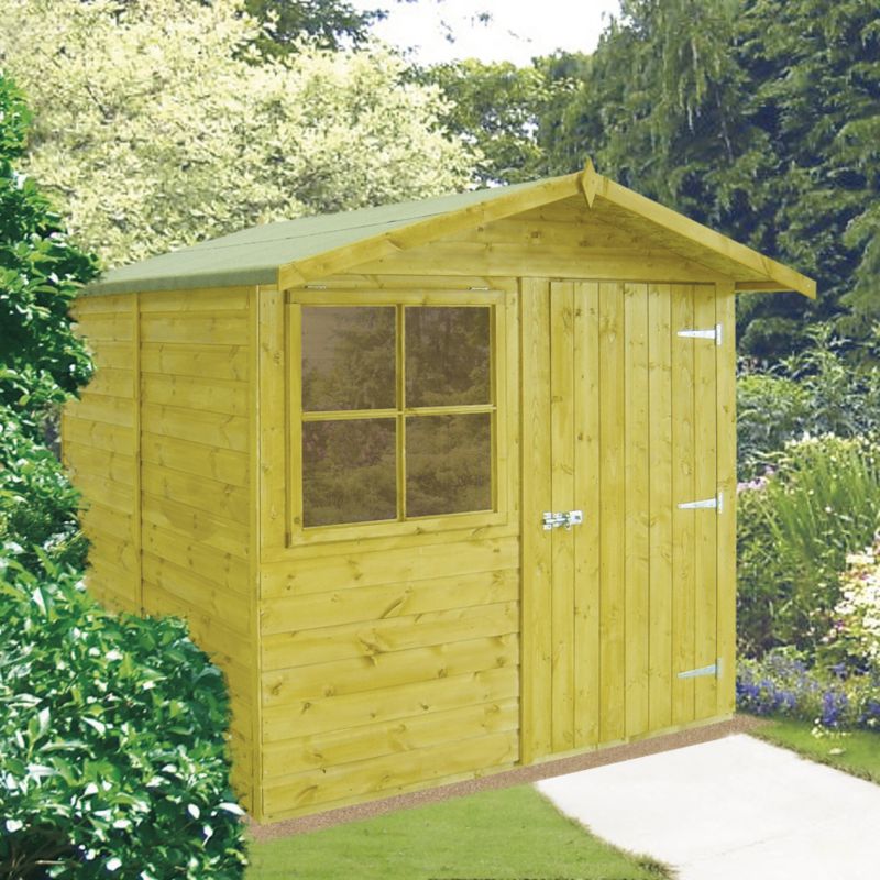 Abri Shed with Building Base