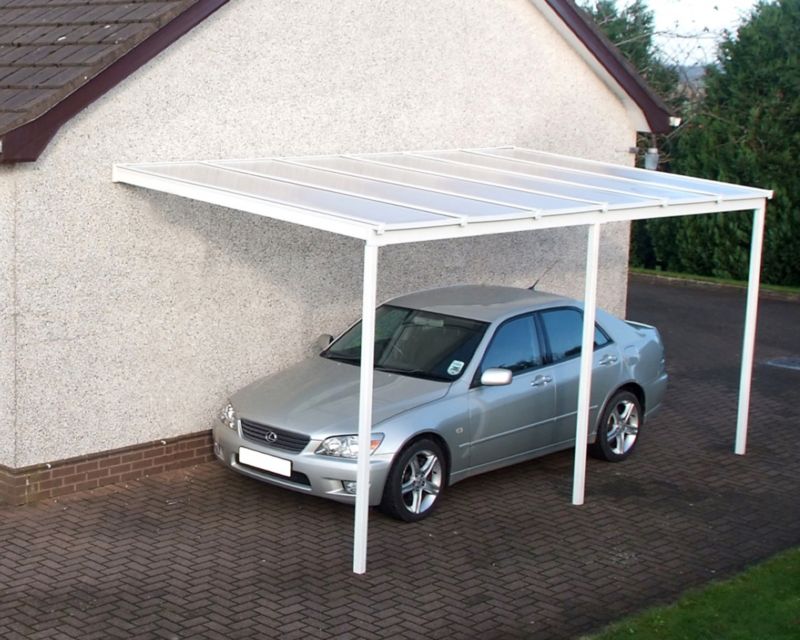 Polycarbonate Carport 2.6 x 4.0m