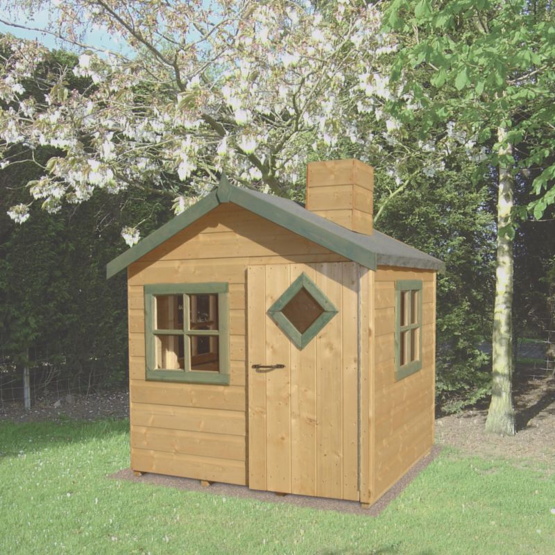 Shire Bella Playhouse - (H) 1.36m x (W) 1.19m x (D)