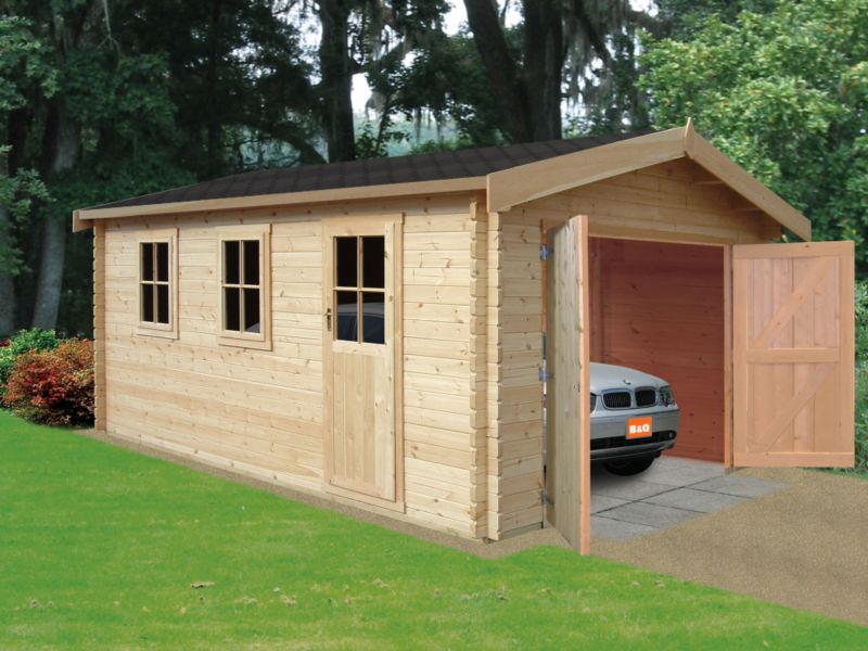 Shires Bradenham Cabin 9 x 12 Natural