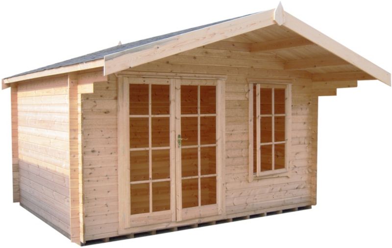 Cannock Cabin Including Assembly (H) 2.5 x (W) 2.99 x (D) 2.39m