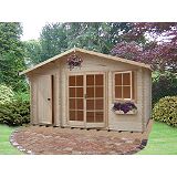 Save on this Carrick Cabin Including Assembly (H)2.7 x (W)4.19 x (D)2.99m