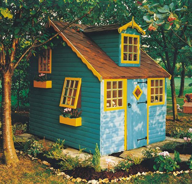 Alternative image for Cottage Playhouse - (H) 2.24m x (W) 1.79m x (D) 2.39m