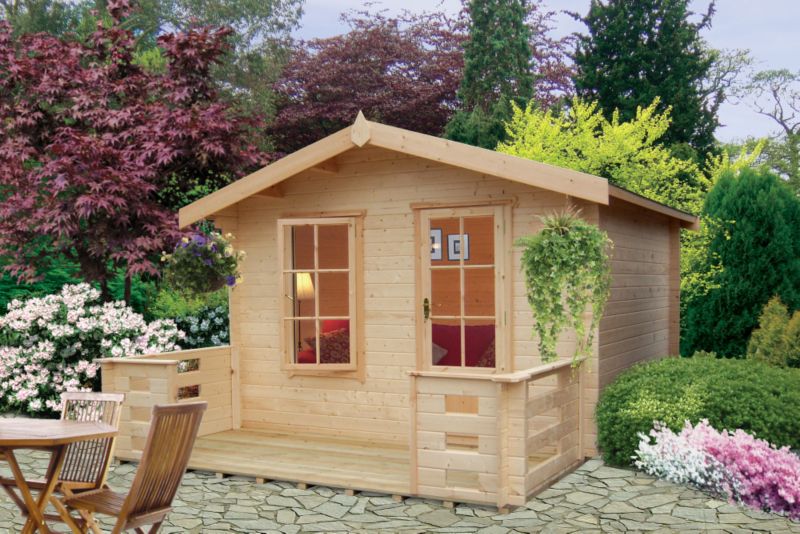 Darwin Cabin Including Assembly (H)2.5 x (W)2.99 x (D)2.39m