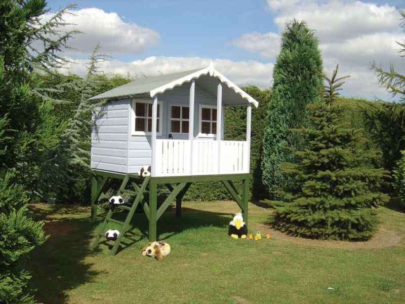 Stork and Platform Playhouse Including Assembly