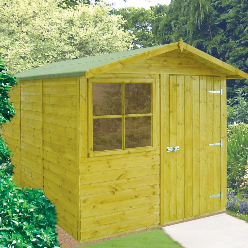 Baracca Shed – H 7ft x W 6ft5in x D 10ft | B & Q