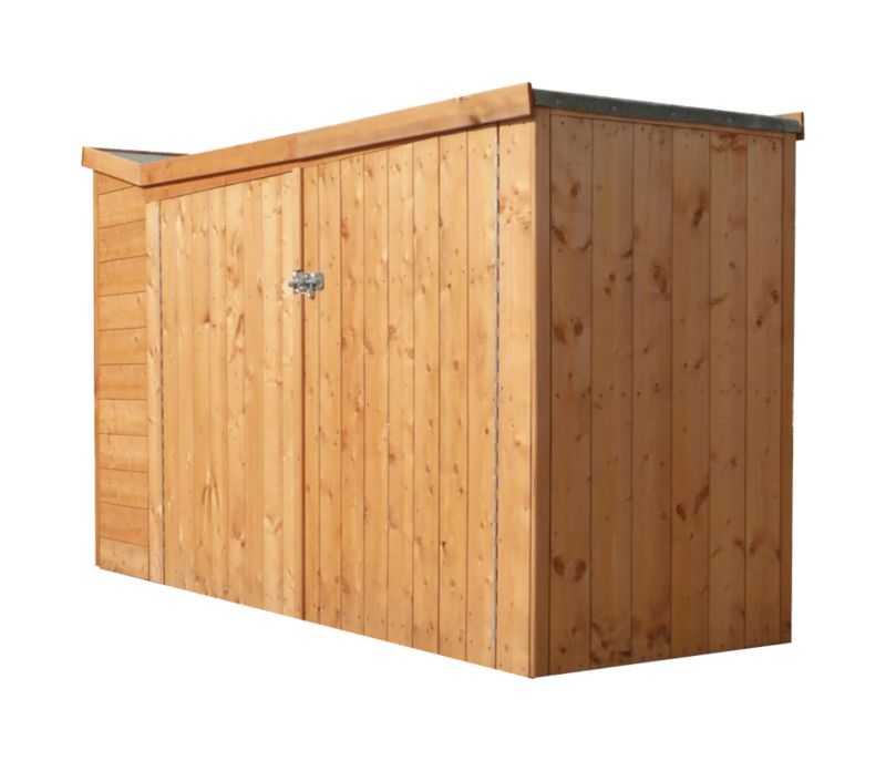 Alternative image for Tridoorbikestore Shack Up - (H) 4ft10in x (W) 8ft2in x (D) 2ft6in