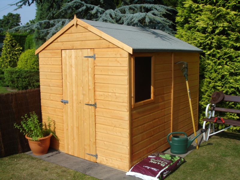 Shire Shiplap Economy Shed Honey Brown
