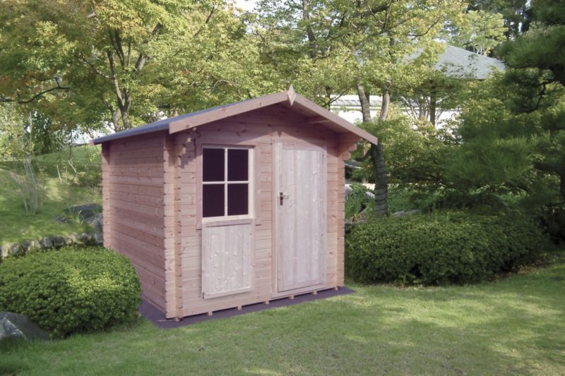 Shires Belham 8 x 6 Cabin Including Assembly Natural