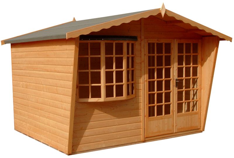 10X8 Sandringham Summerhouse With Assembled
