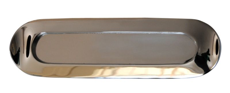 House Nameplate Company Premier Letterplate Chrome Plated H80 x W280 x D10mm