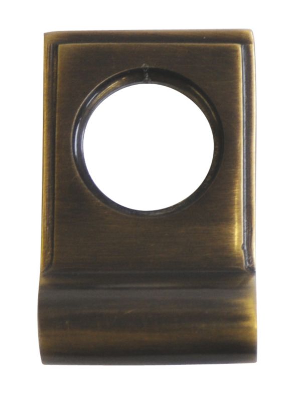 House Nameplate Company Cylinder Latch Pull Antique Brass Finish (H)70mm x (W)40mm