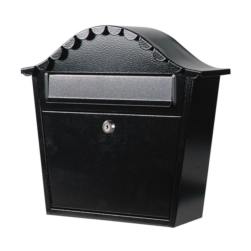 House Nameplate Company Letterbox Type 200 Black