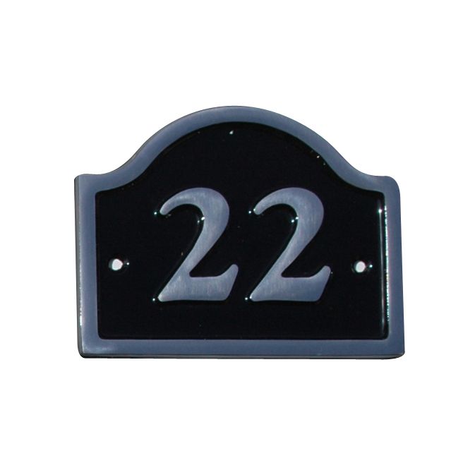 House Nameplate Company Aluminium Bridge No 22