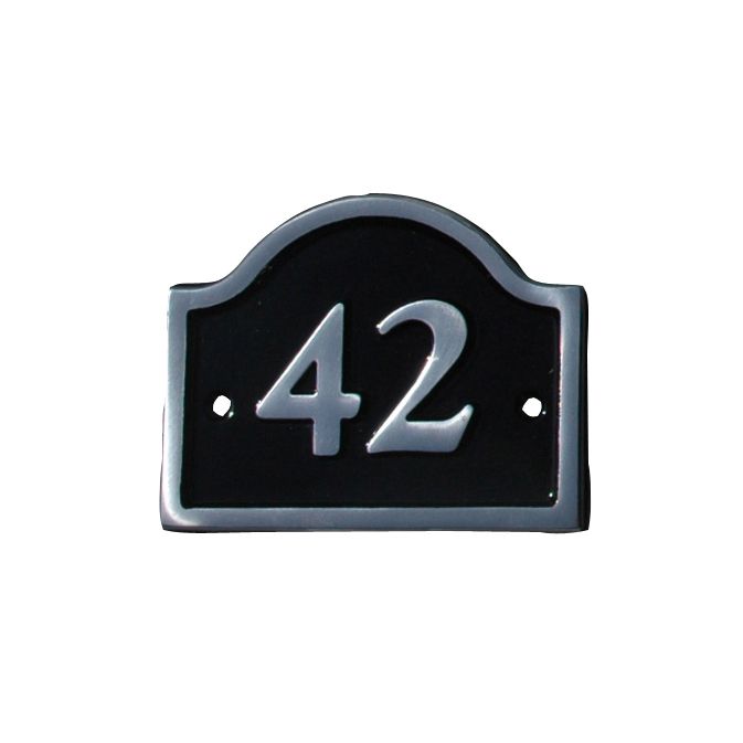 House Nameplate Company Aluminium Bridge No 42