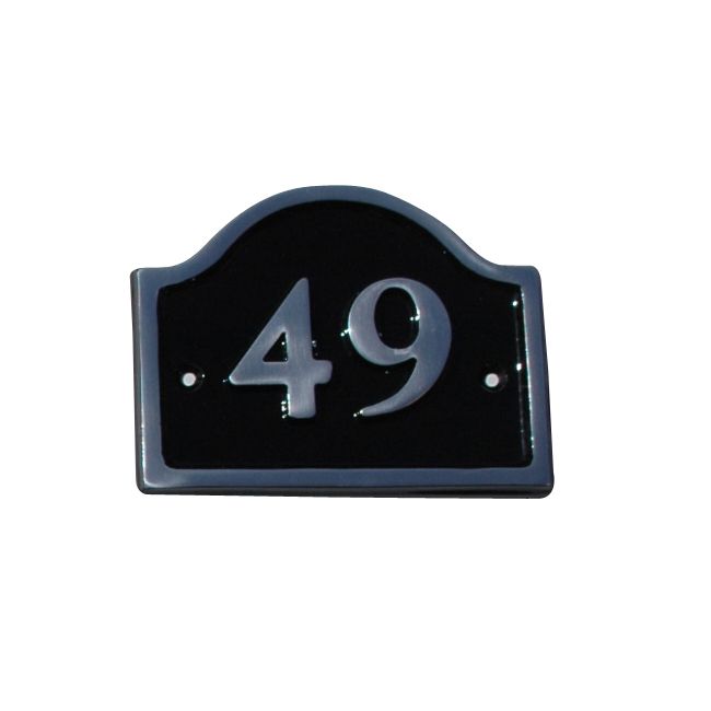 House Nameplate Company Aluminium Bridge No 49