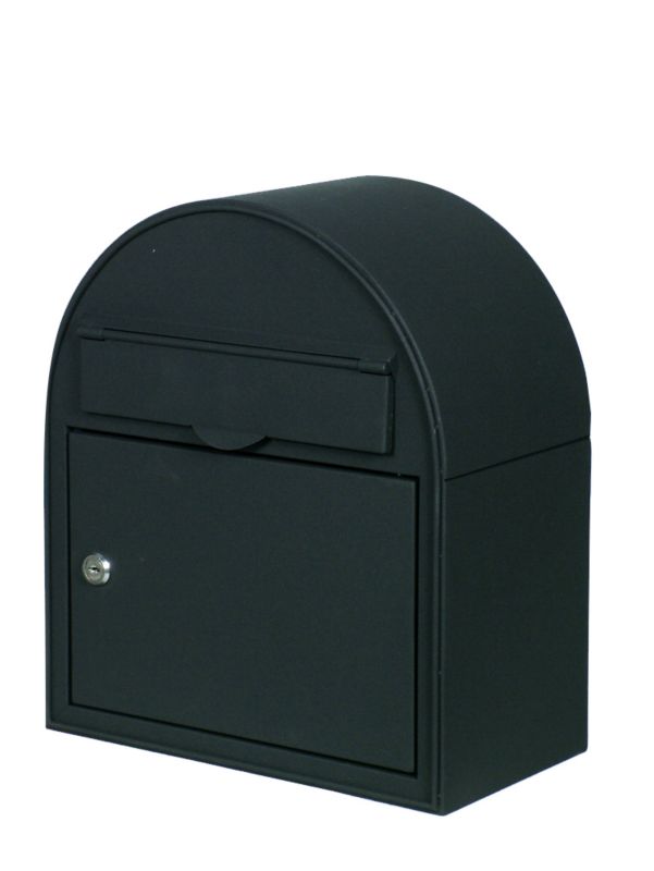 House Nameplate Company Edinburgh Black Letterbox H380mm x W330mm