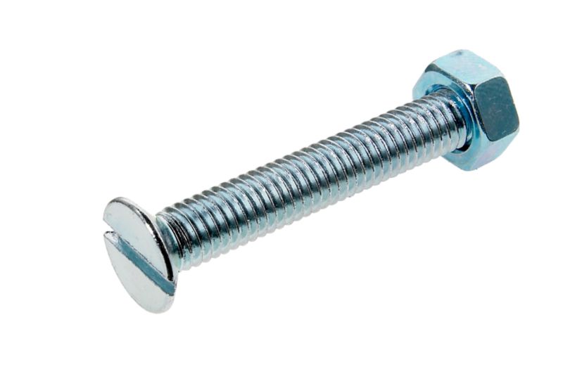 Machine Screw AVF-853548 Pack Of 10 (W)M6 x (L)40mm