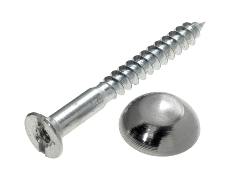 Mirror Screw AVF-854163 Pack Of 4 (W)4mm x (L)40mm